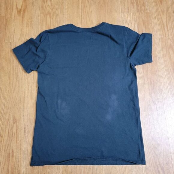 Nike Air Max Vapormax Men's Black White T Shirt Size Small S Velour Just Do It - Picture 5 of 5